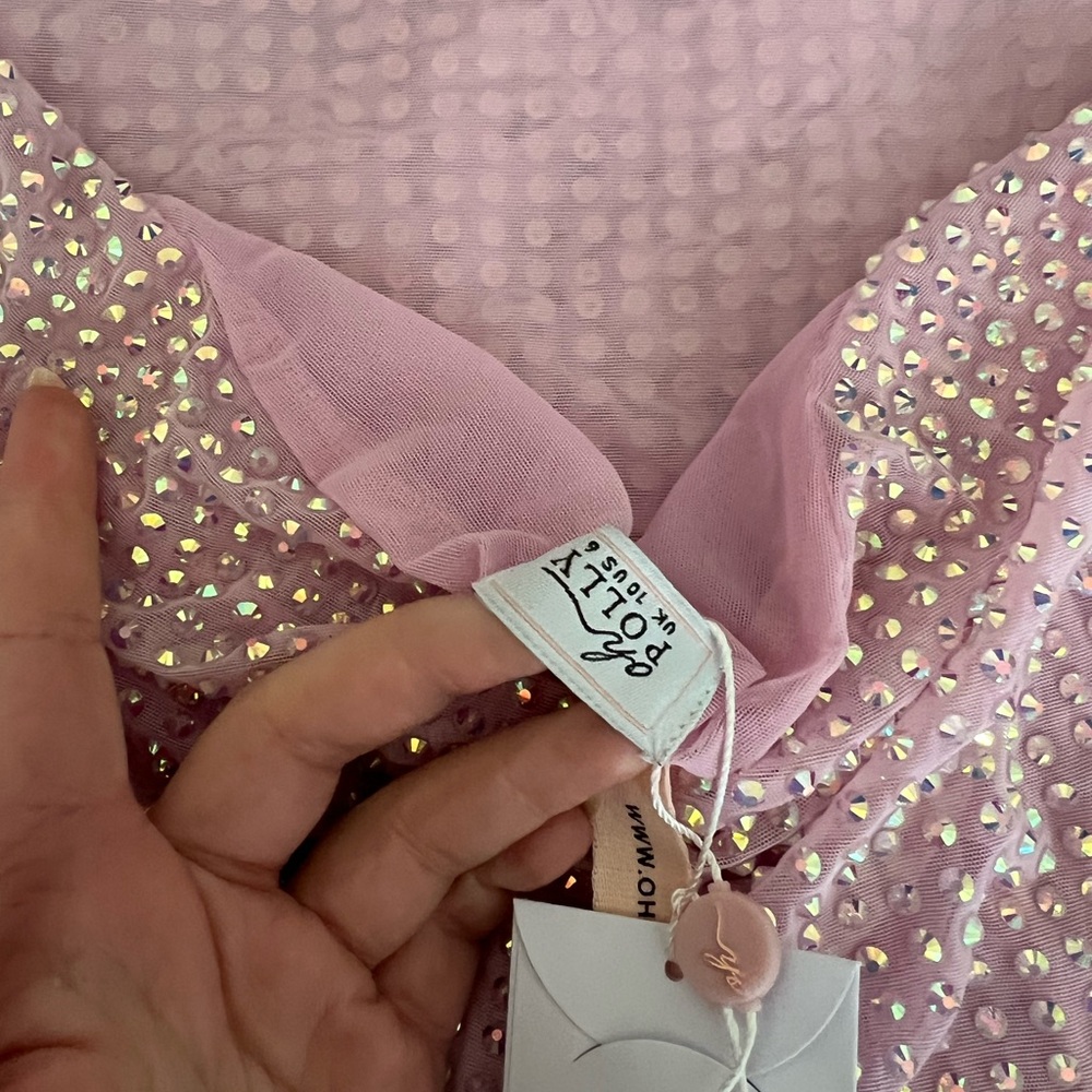 Ohpolly detailed open back dress